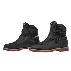 KOMINE 2025 모델 BK0975 WP 어드벤처 쇼트 부츠 바이크용 방수 시프트 패드 라쳇 백클 Black 26