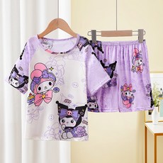 어린이 주니어 키즈 잠옷 캐릭터 파자마 홈웨어 내의 반팔 상하의세트