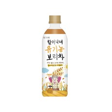 신이어마켙 할머니네 유기농 보리차, 24개, 600ml