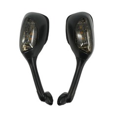 오토바이 미러 백미러 방향지시등, 2. A-style-Brown Shell, 1개