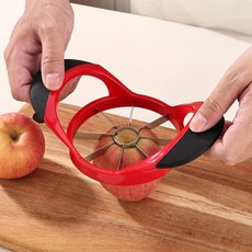 셀클릭 간편하게 잘리는 사과 커터기 사과 컷팅기, 1개