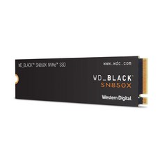 WD_BLACK SN850X NVMe SSD 1TB 固態硬碟 PCIe M.2 2280 Gen4 讀速可達 7300 MB/s, WDS100T2X0E