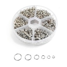 O型環編織工具套組, 銀色, 1套