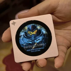 FIIO 스노우스카이 디스크 휴대용 음악 플레이어 2T 하이 레졸루션 MP3 블루투스 5.4 WiFi USB 오디오 SPDI, 01 pre-pink