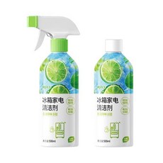 優選 冰箱清潔劑家用強力去污清新除臭劑除異味清洗劑免洗 副廠產品, 1個, JQYX旗艦店   保證,1瓶裝+1噴頭 試用裝 不夠用