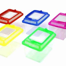 곤충 채집 가방 투명 통 어린이 과학 용품 잠자리잡이가방