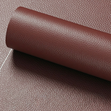 심플렛 접착식 가죽 스티커 시트지 쇼파 리폼, 브라운