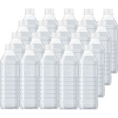 지리산 물하나 무라벨 먹는샘물 500mlx20개입, 500ml, 20개