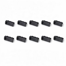티놀지 USB 충전 단자 포트 먼지마개 보호캡 실리콘, 10개, T-DC-USB-B