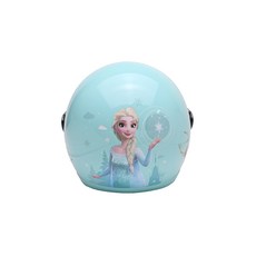 EVO CA-002 CA-003 冰雪奇緣5 摩托車頭盔，輕量透氣，快拆鏡片，多款配色可選, 藍色