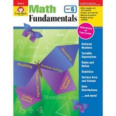 Math Fundamentals Grade 6, Evan-Moor Educational Publishe
