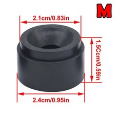 파나메라 터보 포르쉐 마칸 보호용 언더 가드 플레이트 클립 고무 마운팅 부싱 블랙, 2. Medium Size, 1개