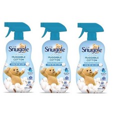 스너글 섬유탈취제 허거블 코튼, 470ml, 3개