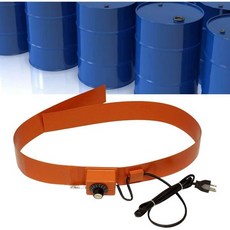 금속 오일 드럼 히터 200L55갤런 드럼통 히터 30-150℃ 온도 조절기 ， 실리콘통 히터 밴드 ， 방수 단열재 ，800100020003000W 색상 노브 제어 크기 100, 3000w, Knob With Thermostat