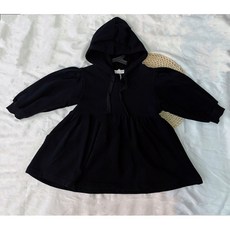 洋洋服飾 女童連帽長版上衣