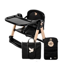 Apramo Flippa 可攜式兩用兒童餐椅(魔法金)【金寶貝 222244】