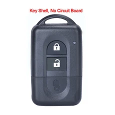 닛산 엑스트레일 캐시카이 마이크라 패스파인더 NV200 나바라 쥬크 듀크 노트용 스마트 리모컨 자동차 키 4, 02 Key Shell