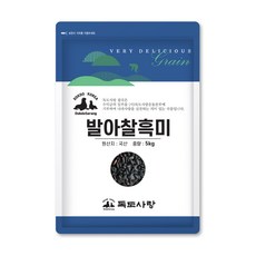 독도사랑 발아찰흑미 5kg, 1개