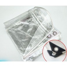 우레탄창 2x2m 2x3m TPU 확장 텐트 투명 거치형 우레탄 방수, B. 두께 0.5mm, C. 2x3m