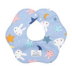 夏季薄款A类360度花瓣儿童围兜宝宝围嘴防水韩版口水巾婴儿围嘴