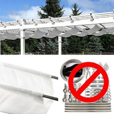 화이트 웨이브 차양 그물 야외 장식 정원 건물 그림자 수영장 쉐, BB.0.mx6m