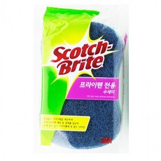 3M 프라이팬 전용 수세미, 1개