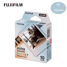 10-50 매 Fujifilm Instax Square 레인보우 필름 인화지 정사각형 SQ1 인스턴트 카메라 공유 SP-3, 02 10 the Setting Sun, 01 China Mainland