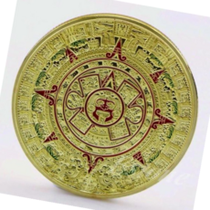 기념동전 아즈텍 달력 볼마커 화폐 주화 수집 코인 취미, 기념동전골드 BL04552, 기념동전골드 BL04552