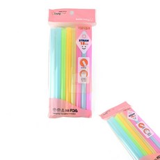 노랑마켓 버블티빨대 투명빨대, 1개, 1세트