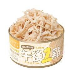 陪心寵糧 副食鮮湯罐 犬貓適用 肉絲罐 補水罐, 1個, 午後1點 鮮雞輕時光