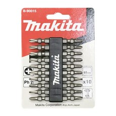 MAKITA 牧田 B-90015 十字起子頭 10支入, 1個