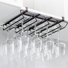 Uni's水槽紅酒杯掛架置物架支架掛架收納架 4層, 4列酒杯架, 1個