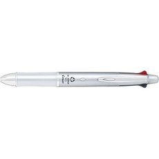 【文具通】PILOT 百樂 Dr.GRIP 健握 4 1 多功能筆 四色輕油性原子筆 自動鉛筆 0.7 A1011822, 1個, PBKHDF-1SFN -S 銀桿