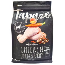 Tapazo 特百滋 熟齡犬 凍乾三重奏主食, 低敏雞肉配方, 907g, 1袋