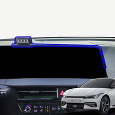 윙가디움 EV6 페이스리프트 이전 차량용 스크린 거치대 마운트 단품, 블랙, 1개