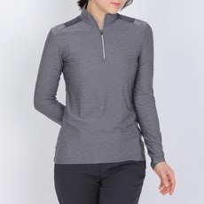 [이지바이] 여성 긴팔 집업 티셔츠_유니온 집업티