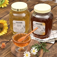 [품질보증] 지리산 벌꿀 아카시아꿀, 1개, 2.4kg