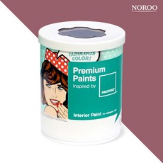 노루페인트 팬톤 내부용 실내벽면 무광 페인트, 171614DecoRose, 1L, 1개