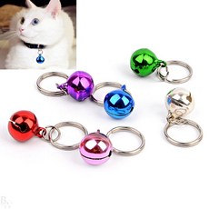 비워크 애완동물 방울고리 방울목걸이 애견목걸이 강아지목줄 아기고양이방울목걸이