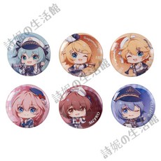 Moeyu 初音未來潮汐之歌系列盲盒 馬口鐵徽章 迷你徽章 拍立得 亞克力掛件 旋轉掛件