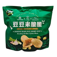 一口宜口 豆豆米脆脆, 1個, 華瑀-豆豆米脆脆-蔥蒜