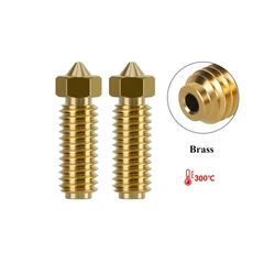 애니큐빅 코브라 2 핫엔드 맥스 고속 60w 세라믹 히터 서미스터 프로, 01 2PC Brass 0.4mm