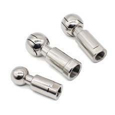 스테인리스 스틸 위생 로터리 스프레이 볼 CIP 탱크 청소 헤드 홈브루 내부 BSP1/2 "3/4" SS304/316L 360, 02 1/2", 01 SS304