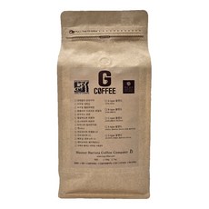 지커피 스페셜티 에티오피아 코체레 첼바G1 내추럴, 1kg, 1개, 홀빈(분쇄안함)