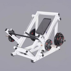 헬스 머신 바벨로우 중량바 로우 헬스장 기구, 화이트 풀업 트레이닝