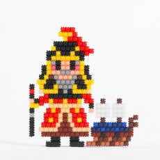 디폼블럭 우리나라 위인 만들기 미니블럭 초등 역사 교육 교구 diy 역사인물 블록놀이, 1세트, 장영실