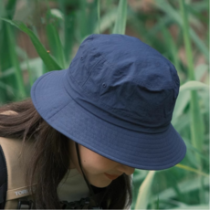 씨오브에이 여자 남자 등산 모자 가을 여름 골프 벙거지 버킷햇 사파리 모자, 네이비