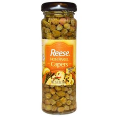 (2개) 리즈 논 파레일 케이퍼 103.5ml 팩 Pack of (2) Reese Non Pareil Capers 3.5 fl oz, 104ml, 1개
