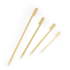 손잡이 대나무 꼬지(50개 세트) 핫바꼬지, 소