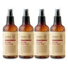 아미니 뉴트리션 페이셜 토너, 250ml, 4개